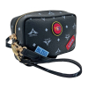 Μικρό Χιαστί Με Patches 36-191007-1LA - Μαύρο